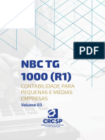 NBC TG 1000 (R1) Contabilidade para Pequenas e Medias Empresas Volume 3
