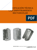 Ficha Tecnica - Cajas Rectangulares