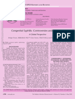 Congenital Syphilis Controversies and Questions .22