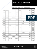 Sede Distrito Arcos: Horarios: Lunes A Viernes: 7 A 22 Hs. - Sábado: 9 A 20 Hs. - Domingo: 10 A 20 Hs