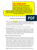 Resolução - (032 98482–3236) – Orientação Para Realizaçao Do Tcc – Artigo