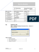 Service Bulletin 457 v2-0 Iolmaster Database Conversion Tool