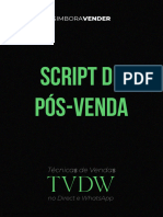 TVDW - Script de Pós-Venda