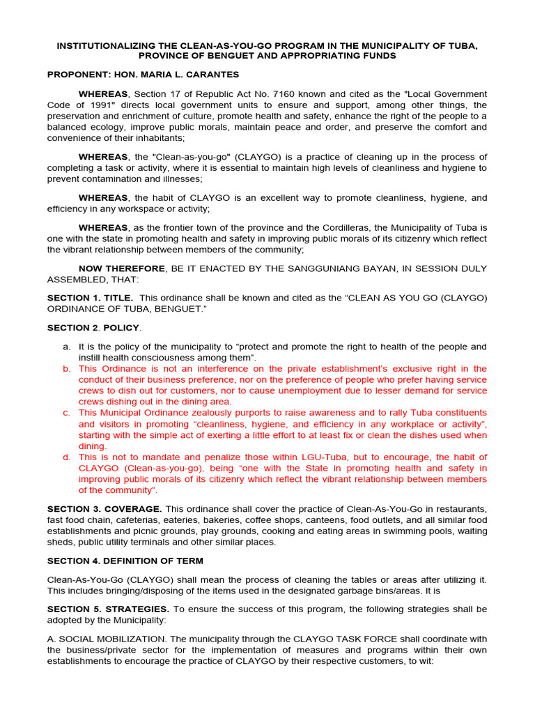 Claygo | PDF | Restaurants