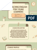 Kontrak Kuliah - Teaching English For Young Learners