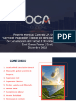 Informe Mensual Diciembre - OCA-PV La Loma