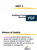 Unit 3 Auditing of Information Sysytems.