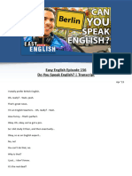 EE156 Transcript Speak English
