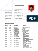 CV Certificados de Trabajo Clemente Lopez 21 03