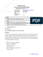 Soal PTS 2 B.inggRIS Kelas XII K13 - WWW - Kherysuryawan.id