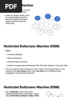 Restricted Boltzmann Machines (RBMS)