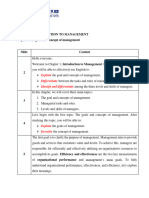 QTHTA - C1 - CD1.1 - The Goal of Management