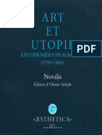 Novalis - Art Et Utopie