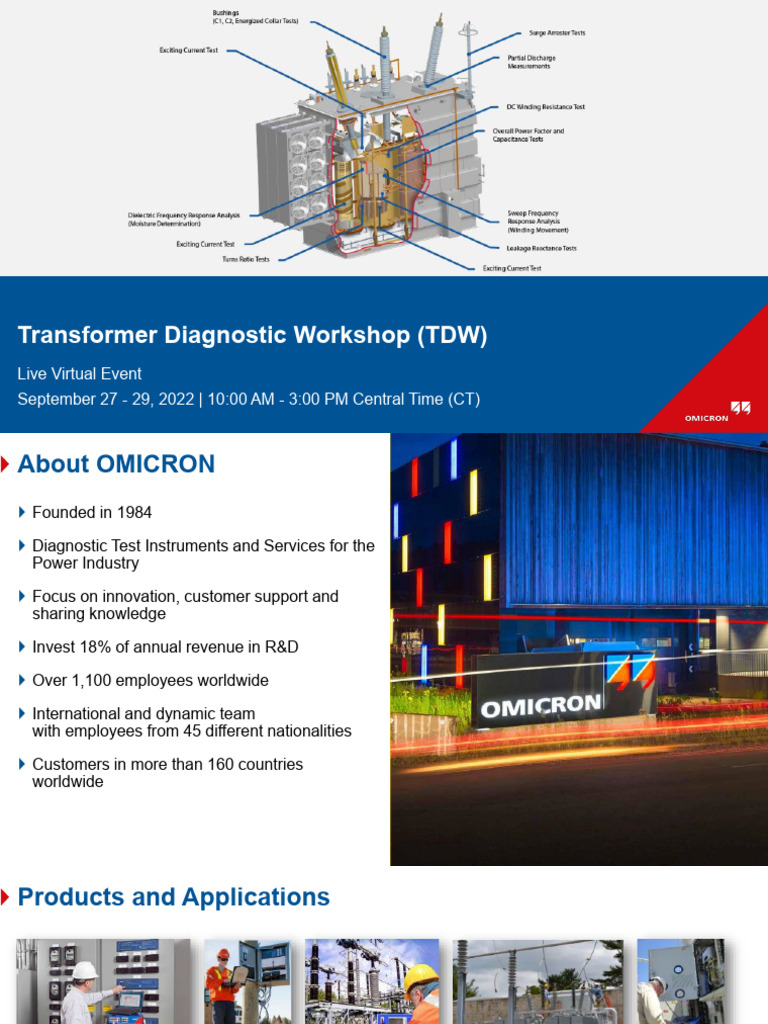 Introduction To Power Transformers Pdf Tdw 2022 Sweetser Enu Pdf