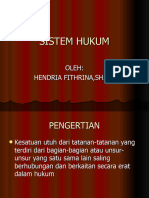 Sistem Hukum