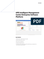 01 - HPE Intelligent Management Center Enterprise Software Platform 4AA0-3655ENW (Visto, Meramente Descriptivo)