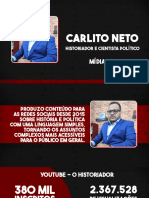 Mídia Kit - Carlito Neto o Historiador