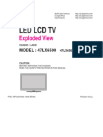 47LX6500 LCD 3D Exploded