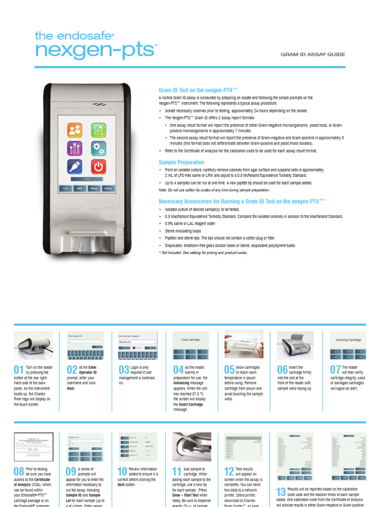 Endosafe®nexgen PTS™GramIDAssayGuide | PDF