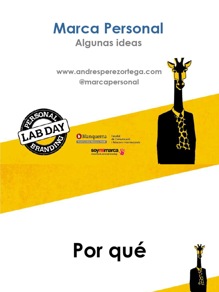 Branding PERSONAL | PDF | Marca | Gestión de la marca