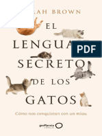 El Lenguaje Secreto de Los Gatos - Sarah Brown