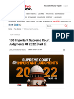 100 Important Supreme Court Judgments of 2022 Part 3 1 1