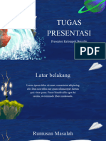 Biru Putih Modern Surrealisme Tugas Presentasi