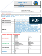 CM2 Dictée Flash 15