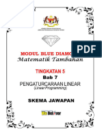 t5 Bab 7 Pengaturcaraan Linear Modul Blue Diamond Skema Jawapan