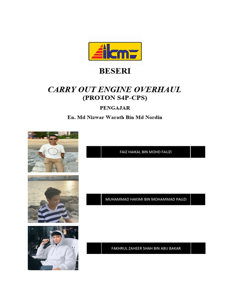 Engine Petrol Report | PDF