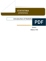 Statistika - Materi 2 - Introduction of Statistics