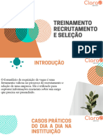 Treinamento - Recrutamento e Seleção