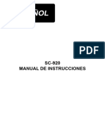 SC-920 Manual Espanhol