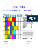 Rozvrh - V Tå - 2023
