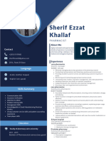 Sherif Ezzat Khallaf: Pharmacist