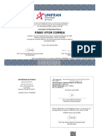 Fábio Vitor Correa: Licenciado em Educação Física A