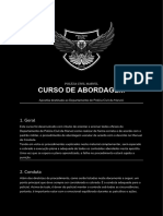 Apostila - CURSO DE ABORDAGEM POLICIA CIVIL - Marvel