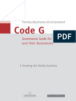 Governance Guide For Families and Their Businesses