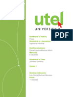 Actividad 1 Utel Fisica