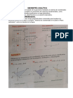 Geometría Analítica