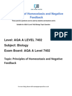 3.6.4.1 Principles of Homeostasis and Negative Feedback