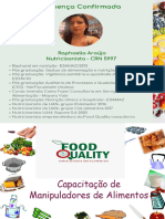 Curso Manipulação de Alimentos