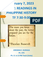 1st Lecture GE 02 READINGS IN PH TF 730 9