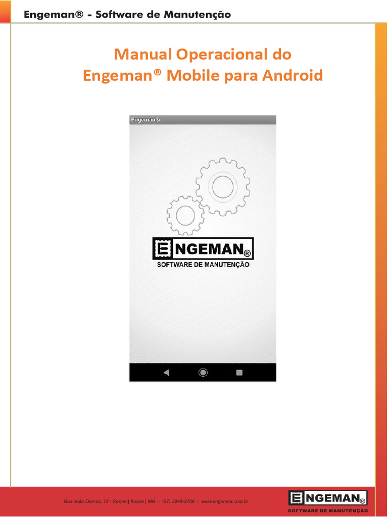 Manual Operacional Do Engeman Mobile | PDF