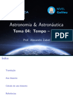 Astronomia - Aspectos Do Tempo - Meses