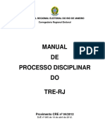 Manual Proc Disciplinar Do Tre RJ