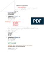 Comparatif, Superlatif