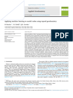 Applying Machine Learning To Model Radon Using Topsoil Geochemistry