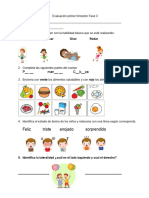 Evaluación Primer Trimestre