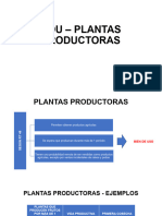 BDU - Plantas Productoras